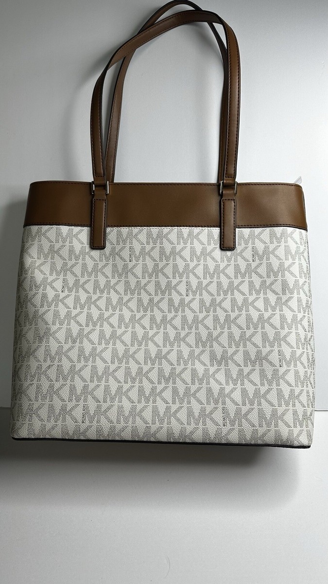 Michael kors CENTER STRIPE MORGAN LARGE Satchel Tote Shoulder Hand