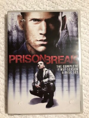 PRISON BREAK Season 1 - Contains All 22 Episodes (DVD, 6-Disc Set
