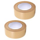 2 Rolls Paper Tape Multi-function Packaging Household Sealing Mailing