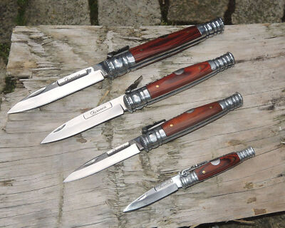 Navaja PUNTA de ESPADA Wood Messer Taschenmesser Stamina Holz ver. Modelle