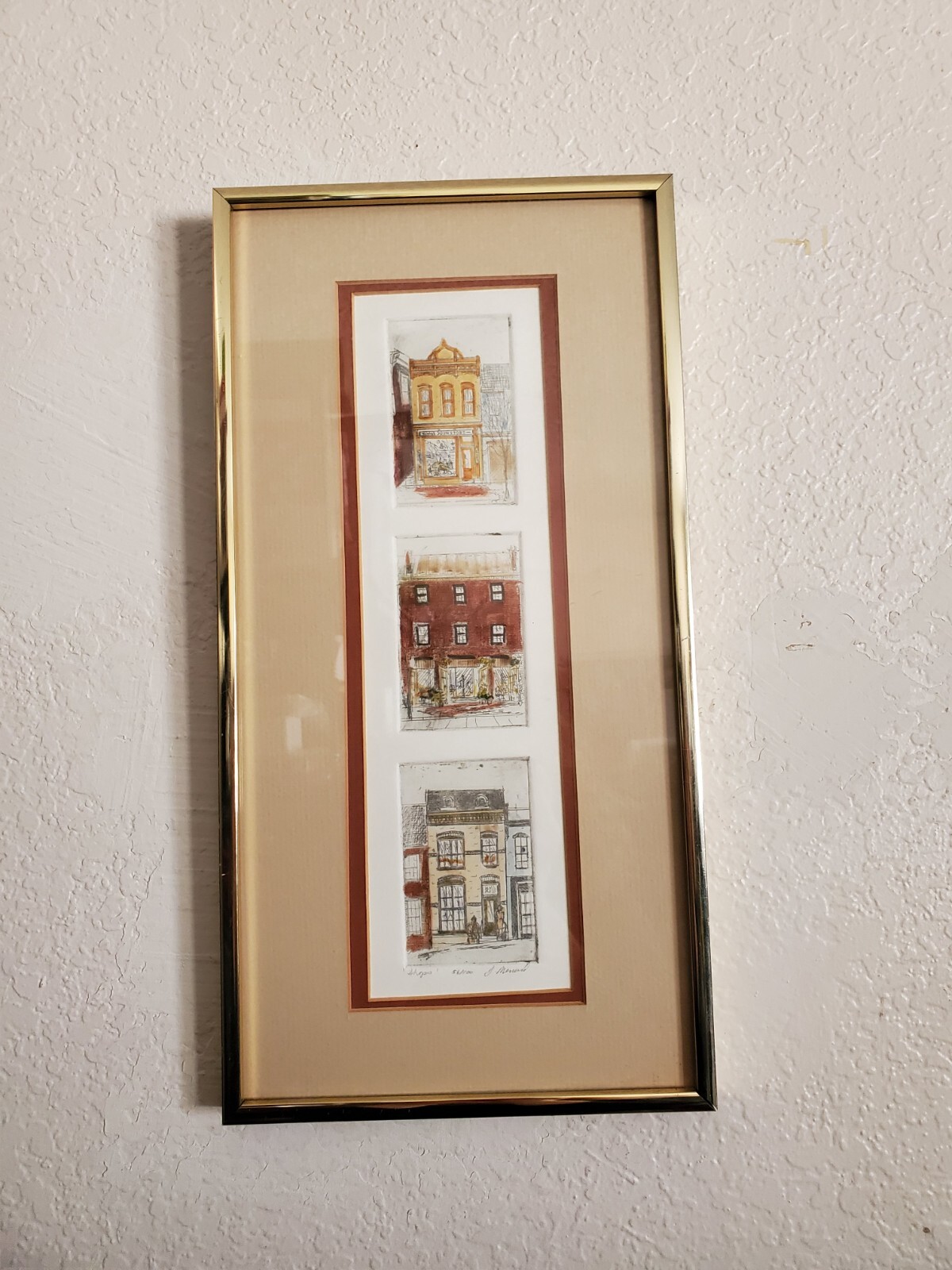 Joan GraybealMenard Etching Signed Numbered Framed eBay