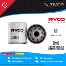 New RYCO Oil Filter Spin On For TOYOTA C-HR NGX10R 1.2L 8NR-FTS Z386