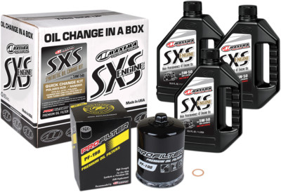 MAXIMA RACING OIL SXS Synthetic Oil Change Kit - Polaris - 5W-50 90-189013