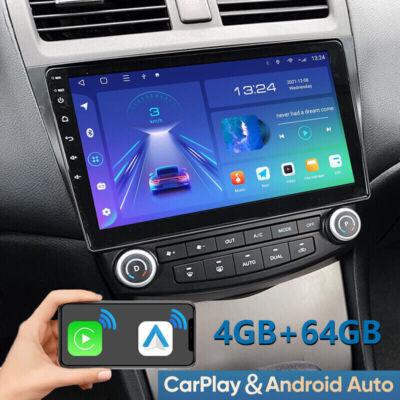 64G Fit for Apple Carplay Upgraded Radio for Honda Accord 7 2003-2007