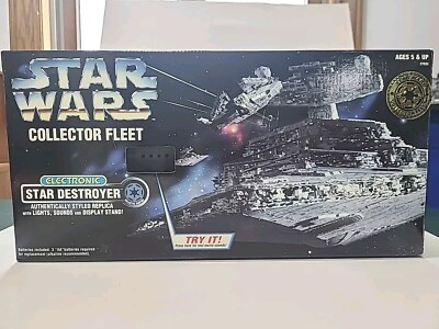 1996 Kenner Star Wars Collector Fleet Electronic Star Destroyer