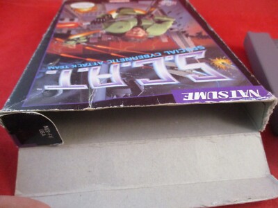 S.C.A.T. Special Cybernetic Attack Team (Nintendo NES) COMPLETE w