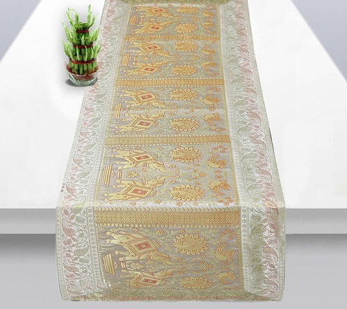 Tablecloth Indian Vintage Wedding table runner table runner lace table Cover - Picture 4 of 4