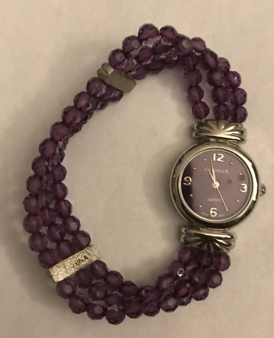 Pre-owned Quartz beaded watch Viva Beads Silver Tone Women main image 4