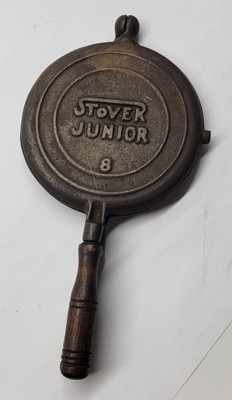 stover cast iron waffle iron