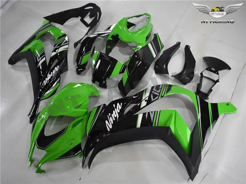 Carenado de plástico verde de inyección MS apto para Kawasaki Ninja 2016-2019 ZX10R c010 Foto 3 de 4