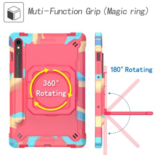 Smart Cover For Samsung Galaxy Tab S10+ / Galaxy Tab S10 Plus 12.4" Tablet Cover - Picture 35 of 105