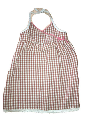 blue dress for baby girl Dolly Gingham Dress 6-12M main image 1