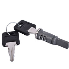 REPLACEMENT BARREL FOR DOOR LOCK C/W 2 KEYS -Caravan / Motorhome - A1058