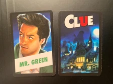 Clue 2020  MR GREEN   Suspect Card  CLASSIC MYSTERY GAME by Hasbro