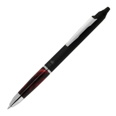 Pilot Frixion Knock Zone Ballpoint Pen 0.5mm Inspiration Red LFBKZ-3SEF-IR