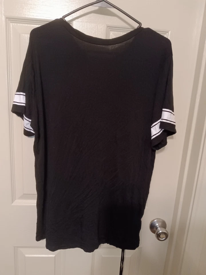 Top negro No Boundaries para mujer juniors con estampado bendito talla XXL 2XL Foto 3 de 4