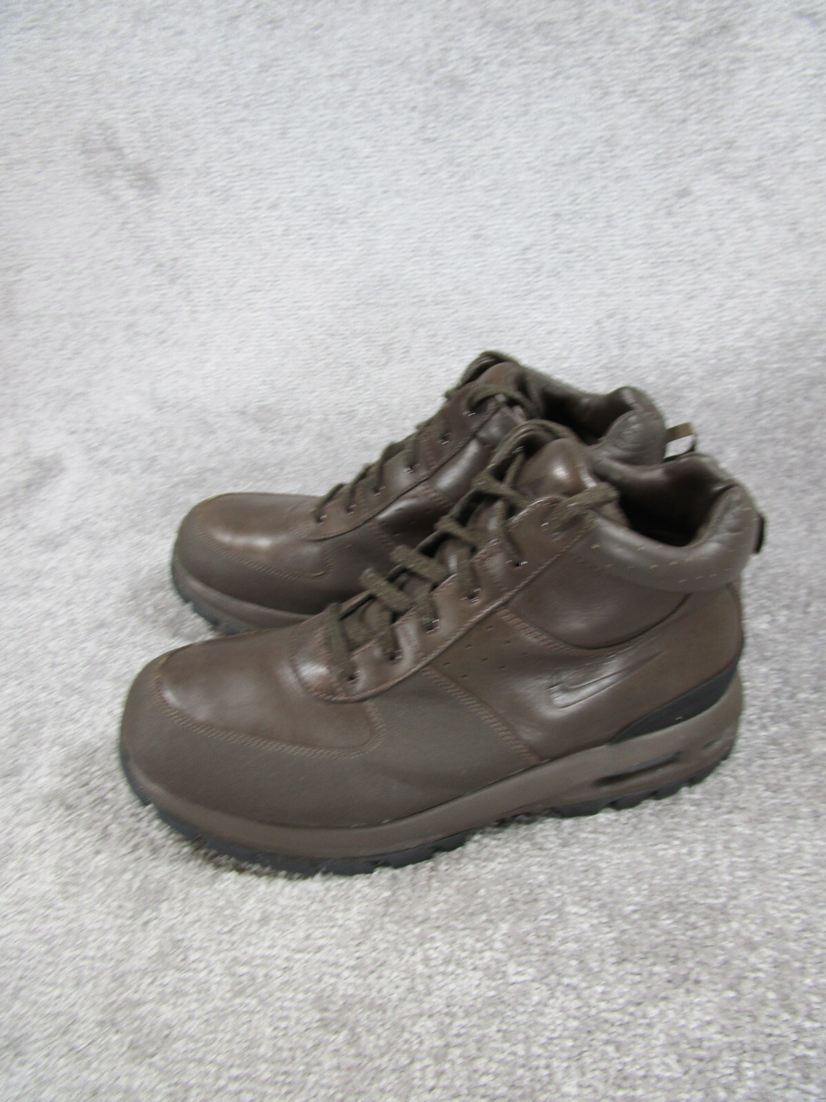 Nike Acg Boots Mens Size 13 Goaterra Brown Leather Air Max 365970201