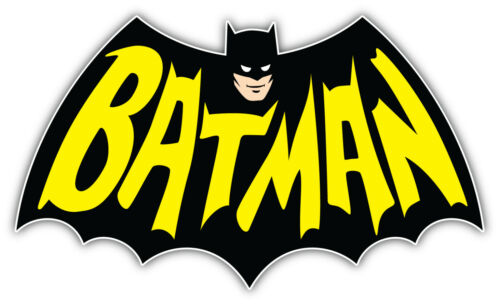 Batman VS Joker Cartoon Sticker Bumper Decal ''SIZES'' 