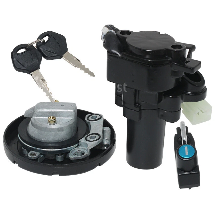 Ignition Key Switch Fuel Cap Key Lock for Kawasaki KLX250SF 09-10 KLX250S 09-14 — 第 4/4 张图片