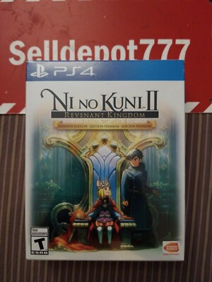 Ni no Kuni II: Revenant Kingdom -- Premium Edition (Sony PlayStation 4, 2018)New