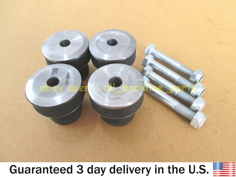 Retroexcavadora JCB - SOPORTES DE MOTOR CON TUERCA/PERNO 4 PIEZAS. (PARTE # 123/03138 1315/3518Z) Foto 2 de 4