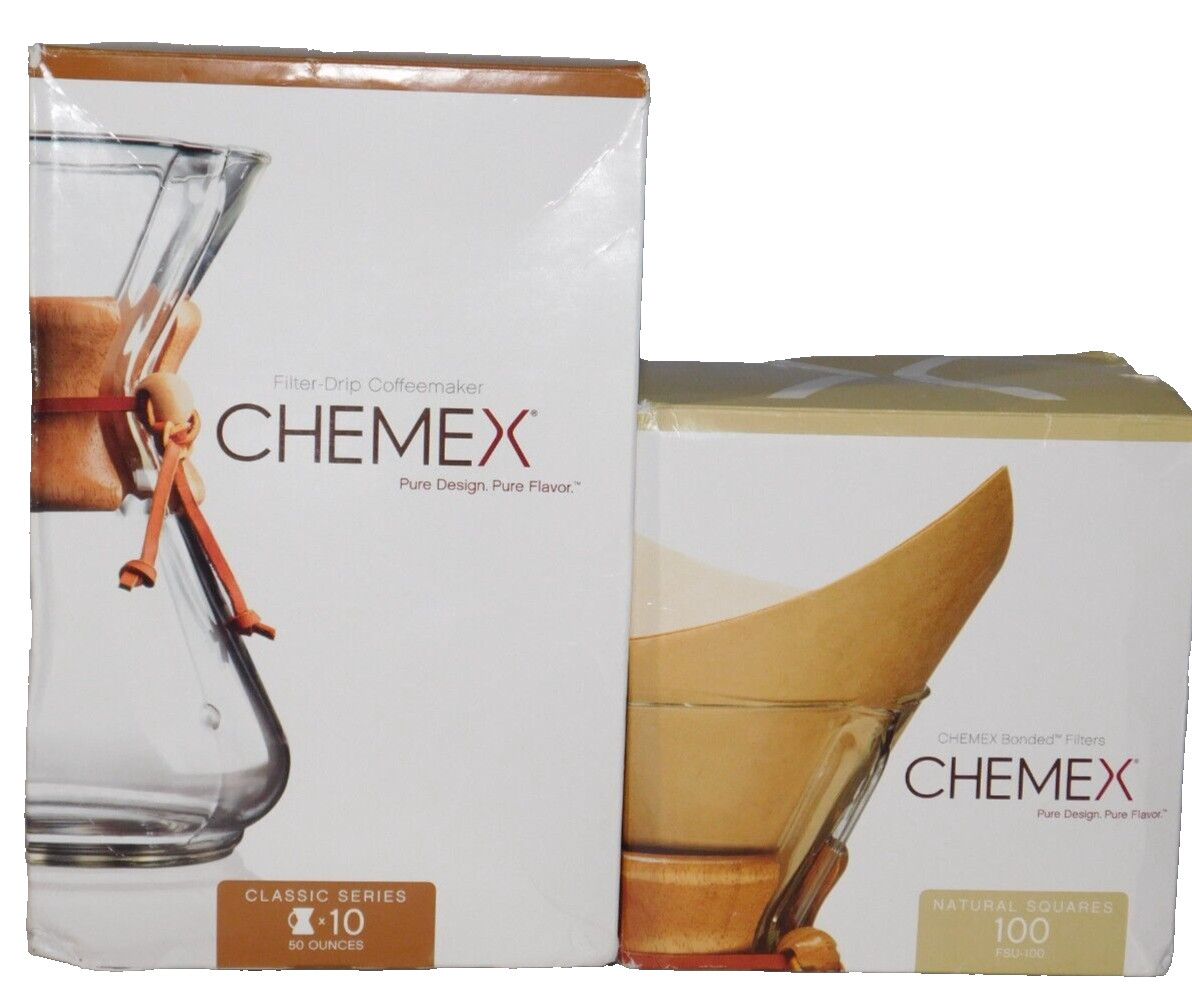Classic Series  10-cup 50 Oz Clear + Filters