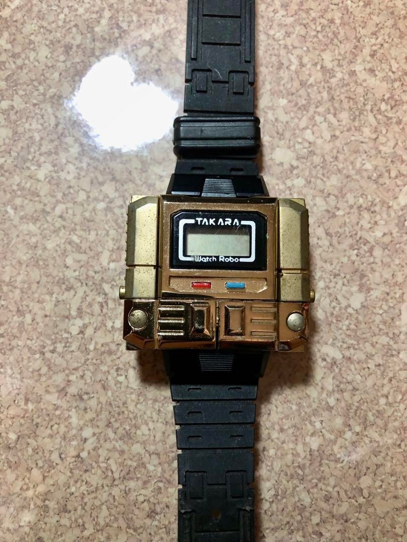 希少‼️ レア　TAKARA タカラ　ミクロマン　ウォッチ　ロボゴールド タカラ ミクロマン ウオッチロボ ゴールド