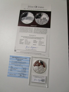 CROAZIA moneta in argento 925 PP (1 oncia) 200 kune 2018 "Dubrownik"