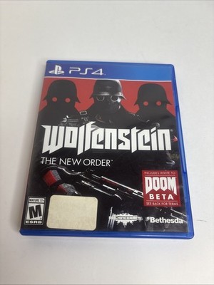 Wolfenstein: The New Order (Sony PlayStation 4, 2014) Complete