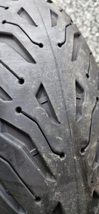 Michelin Road 6 190/55ZR17 Motorcycle Rear Tire 190 55 17 Removed At 800 Miles