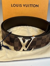 Louis Vuitton Belt Size 36 LV Damier Brown