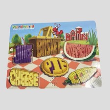 Word World Wooden Puzzle Talking Farm Barn Food 2007 Tested Complete