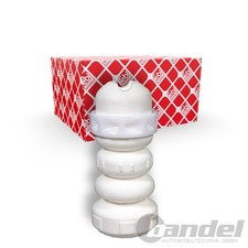 FEBI BILSTEIN ANSCHLAGPUFFER, FEDERUNG HINTERACHSE BEIDSEITIG für AUDI Q3 CUPRA