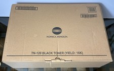 Konica Minolta TN-120 7640015042 Black Toner Cartridge bizhub 25