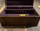 Reed & Barton Wood Silverware Flatware Chest Mahogany Finish Tarnish Resistant — photo 5
