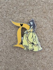 Disneyland D Hidden Mickey Disney 2024 Beauty and the Beast Belle Mystery Pin