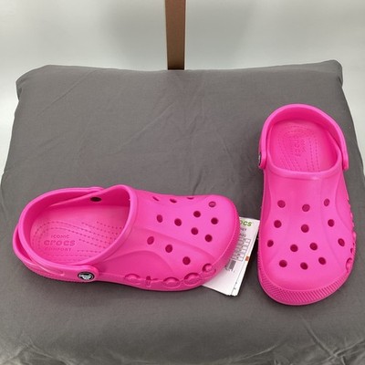510. Crocs Kids' Baya Clogs in Pink Size J4 BNWT