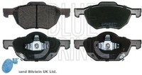 Blue Print ADH24266 Bremsbelagsatz FüR Scheibenbremse Bremsbelagsatz FüR Honda