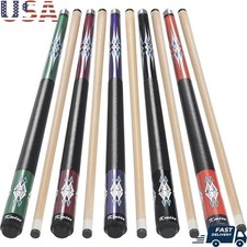Professional Straight Pool Cue Canadian Maple Billiard Stick Durable Gift New