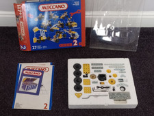Meccanno Motorised Construction Set No.2 Vintage Boxed Complete