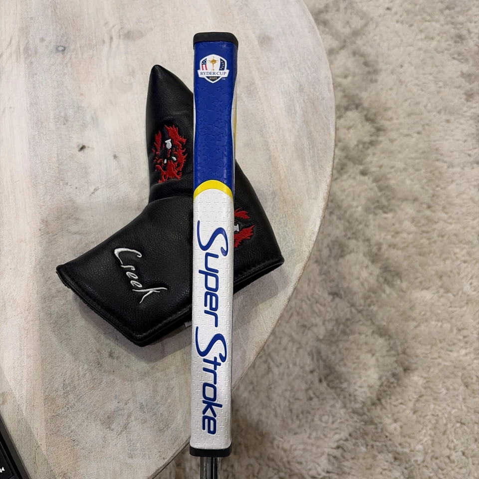 ¡Sí! Golf C-Groove Tracy II Cuello Fluido 35" Putter Club de Golf Superstroke Grip con HC Foto 3 de 4