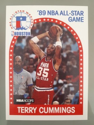 1989-90 NBA Hoops Terry Cummings #256 '89 NBA All-Star Game H Basketball