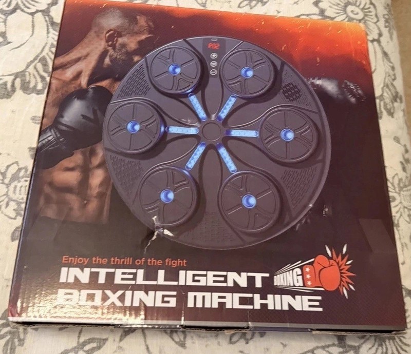 Intelligent Boxing Machine - NEW IN BOX -with Gloves