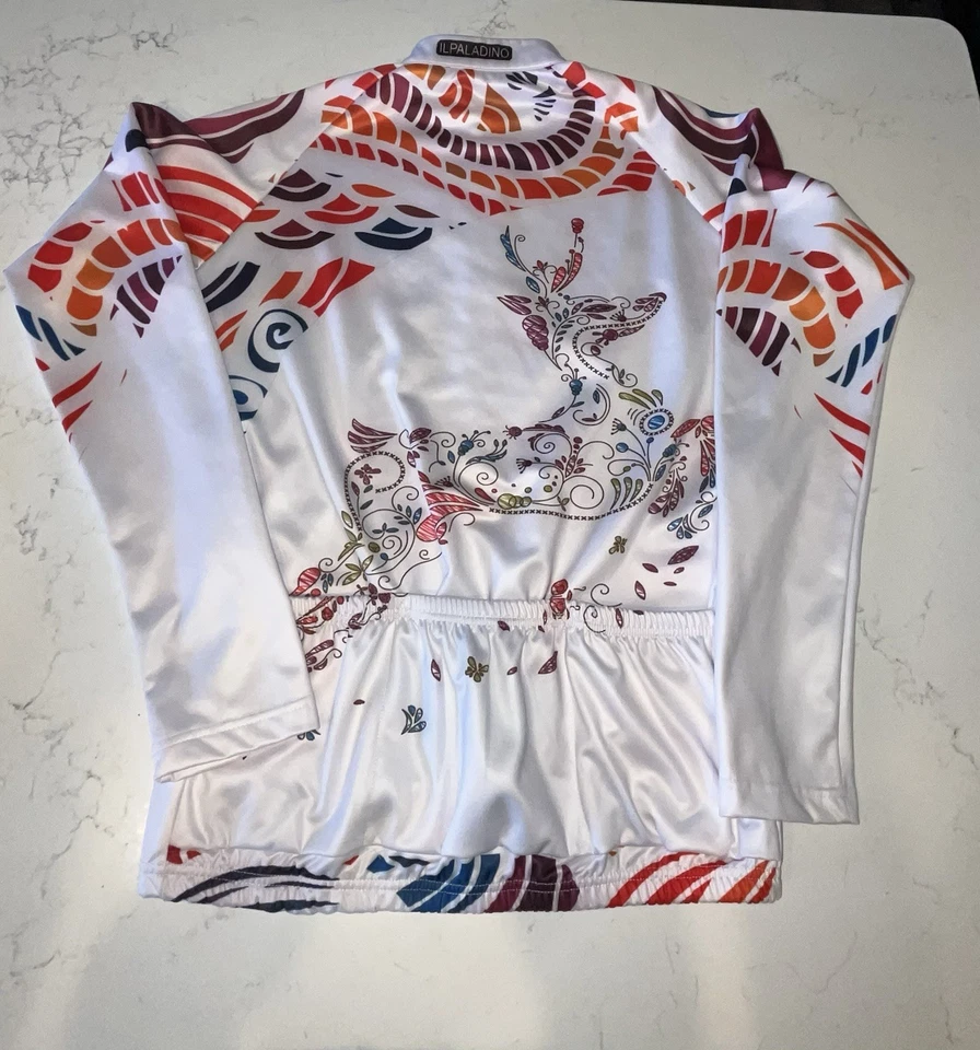 Paladin Cycling Jersey Womens XL  Long Sleeve Thrust Girly - Image 3 of 4