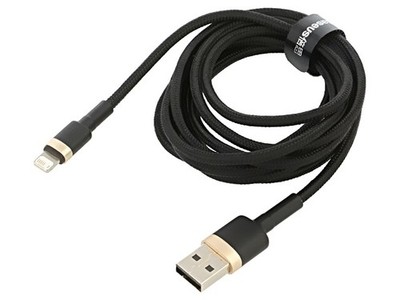CALKLF-CV1 Kabel High Speed,USB 2.0 2m schwarz Textil 1,5A BASEUS