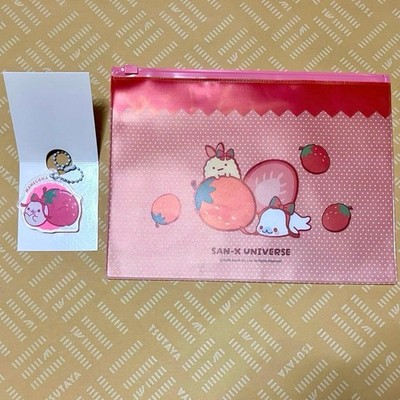 SanX Sumikko Gurashi Zipper Case w/ Mamegoma & Ebifurai Shippo
