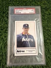 NOLAN RYAN 1987 Houston Astros Police PSA 9 MINT Large #16 Deer Park Hospital