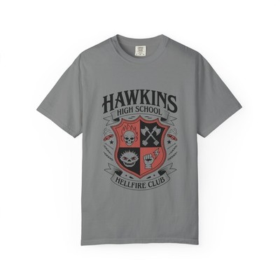 Hawkins High School Hellfire Club T-shirt | Crest Tee