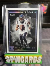2019 Panini Impeccable - Deshaun Watson #29 Silver /50