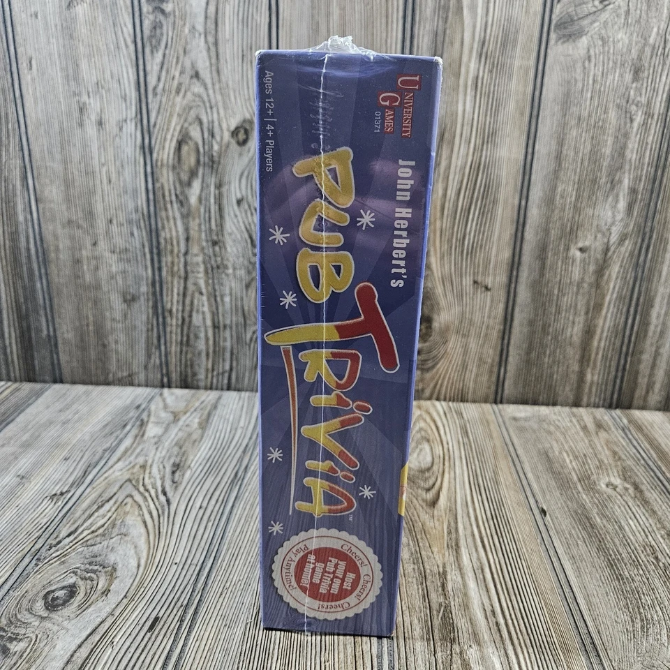 Pub Trivia Game - University Games John Herberts 2012 Sealed - Image 4 of 4